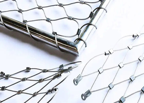 Forte resistente 316 acciaio inossidabile rete di filo di corda per recinto animale