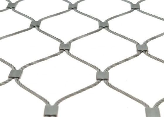 Cavo metallico flessibile Mesh Knotted Ferruled di acciaio inossidabile di Inox