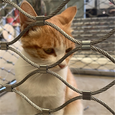 Un cavo annodato flessibile Mesh Fencing Animal Enclosure di 7 x 19 zoo