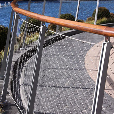 Diametro di cavo della maglia 1.5mm della corda delle scala ss del ponte