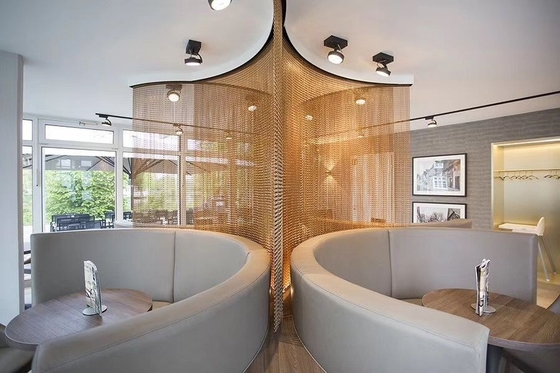 i punti di vendita a catena di alluminio dei ristoranti degli hotel dello schermo della mosca della porta di 1.6mm hanno personalizzato