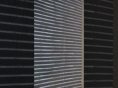 Foro flessibile architettonico del cavo 60*60mm della maglia 2.0mm della corda del puntale dell'acciaio inossidabile di Webnet di AISI 304 316