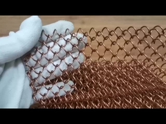 schermo reticolato in ottone