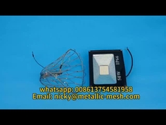 rete di sicurezza a maglia di corda in acciaio inossidabile per luci