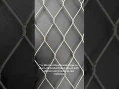 Introduzione dettagliata alla rete di cavi in ​​acciaio inossidabile