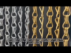 tenda a maglia a catena