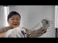 La rete di corda con fibbia in acciaio inossidabile