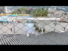 La rete di corda in acciaio inossidabile per la protezione nella zona panoramica