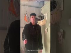 Borsa per reti di corda in acciaio inossidabile