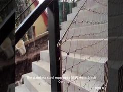 Rete di sicurezza in fune metallica in acciaio inossidabile ad alta resistenza