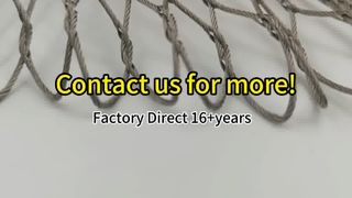Durable Stainless Steel Aviary and Zoo Animal Netting aviary mesh
