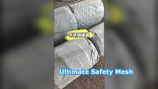 Robusta rete in corda di acciaio inossidabile per sicurezza e stile